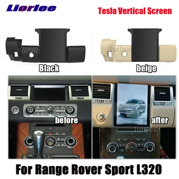 Para Land Rover Range Sport L320 2009-2013 Rádio do Carro Android Multimídia Player GPS de Navegação Carplay Sistema Vertical de Tesla