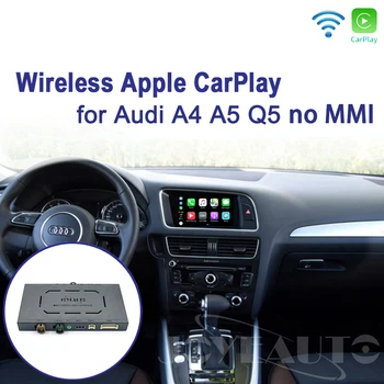 Joyeauto sem Fio iOS/Android Carplay Retrofit 2009-2015 A4, A5, Q5 S5 B8 Não MMI para Audi Jogo de Carro Android Automática com o Waze Spotify