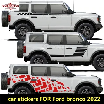Novo carro personalizado adesivos PARA Ford bronco 2022 corpo de aparência modificação especial de esportes de decalque acessórios
