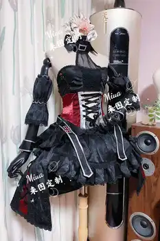 [Personalizado] Jogo De Anime Azur Lane Prinz Eugen Lolita Diário Vestido De Festa Uniforme Cosplay Traje De Halloween Mulheres O Automóvel De Freeshipping 2021