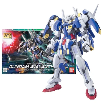 Bandai Genuíno Modelo Gundam Kit Anime Figura HG 1/44 Avalanche Exia Coleção de Gunpla Anime Figura de Ação de Brinquedos para Crianças