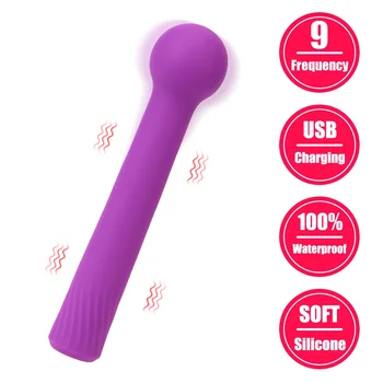 Vaginal Massageador do Ponto G Clítoris Estimulador de 9 Velocidades Dobrável Brinquedos Sexuais para a Mulher Feminina Masturbador Vibrador Vibrador