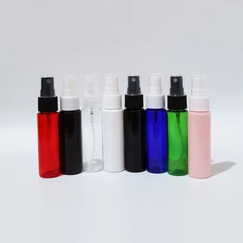 50pcs 30ml Multicolor Frasco de Spray Para Embalagens de Cosméticos,1oz de Viagem Garrafa de Plástico Com Névoa de Perfume do Frasco de Spray
