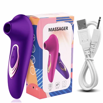 Clitóris Otário Vibradores Para as Mulheres Estimulador de Clitóris Feminino Brinquedos Sexuais Para a Mulher Masturbador Sexshop Produtos I124W