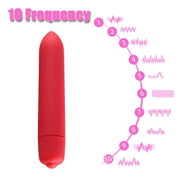 Brinquedos sexuais para a Mulher de Mini Bullet Vibrador para as Mulheres Estimulador de Clitóris Vibrador Vibrador Multi Velocidade Masturbador Feminino de Produtos do Sexo