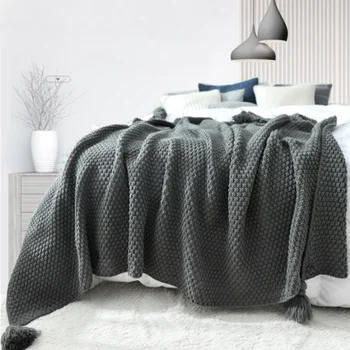 Sofá cobertor de seda cobertor manta cobertor de malha de lã do cobertor de ar-condicionado cobertor Office dormir de cobertor cobertores para camas