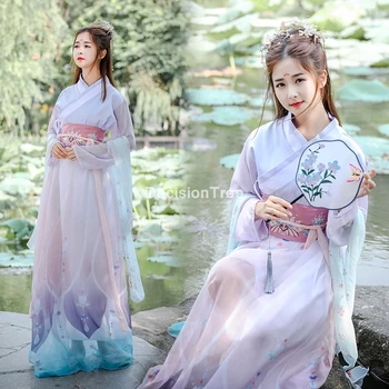 2022 dinastia tang trajes antigos hanfu vestido chinês dança folclórica vestido tradicional de fadas cosplay vestido de princesa chinesa hanfu