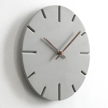 2018 Relógio de Parede MDF de Madeira de Design Moderno, Vintage, Rústico e Pobre Relógio Silenciosa de Arte, Assistir a Decoração Home