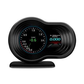 OBD2/GPS do Carro HUD Display de Navegação Velocímetro Digital de Tensão Consumo de Combustível RPM Medidor de teste de rendimento