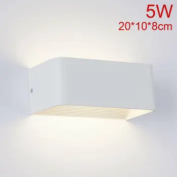 5W 10W 15W LED Moderna Lâmpadas de Parede para Quarto, Cozinha, sala de Jantar, Corredor