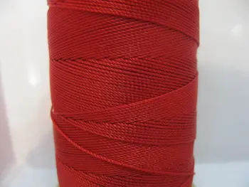 100% Fio De Nylon ! 656yds Vermelho Beading Segmento de Cordão de seda Cadeia Colar/pulseira Jóias Diy cabos de 0,9 mm