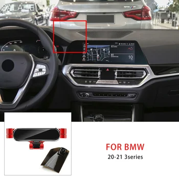 A gravidade do Carro do Telefone Móvel para a SÉRIE 3 da BMW 2020 2021G20 G21 G28 G23 G26 G22 de Ventilação de Ar Clip de Montagem do Suporte do Telefone Suporte de GPS