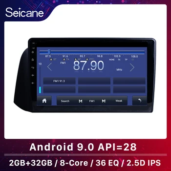 Seicane de 10,1 polegadas DSP Android 9.0 RAM, 2GB ROM 32G 8-Core auto-Rádio de Navegação GPS Leitor de Multimídia para 2019 Hyundai i10 RHD