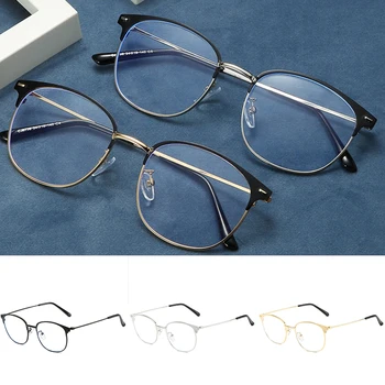 Anti-Azul Óculos Retro Metal Óculos de Armação de Homens e Mulheres em Geral Óculos Confortável FS99
