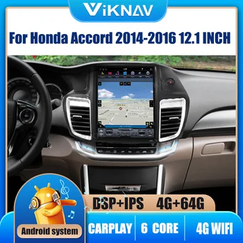 2din Android Rádio do Carro Para Honda Accord 2014-2016 GPS de Navegação Automático sistema de som com tela DVD Player Multimídia