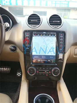 Rádio do carro Navegador GPS Para a Mercedes-Benz ML W164 W300 ML350/450/500 GL X164 G320/350/450/500 2008-2012 android auto estéreo carplay