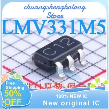 10-200PCS LMV331M5X/NOPB C12 SOT23-5 Novo original IC