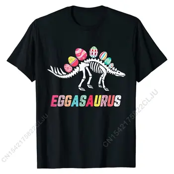 Engraçado Eggasaurus Stegosaurus Ovo De Dinossauro Feliz Dia De Páscoa, T-Shirt Do Rapaz Retro Normal Tops Homens Tees De Algodão Camisetas Hip Hop