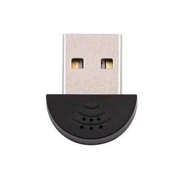 Super Mini Bluetooth USB 2.0 Adaptador de Estúdio Portátil de Voz Driver Gratuito para Laptop/Notebook/PC/MSN/Skype