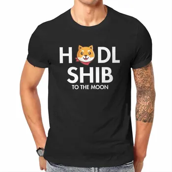 Token De Harajuku Tshirt Shib Shiba Inu Criptografia Cryptocurrency Moeda De Lazer Camiseta Masculina, Camiseta T Para Homens Extravagantes Top T-Shirts