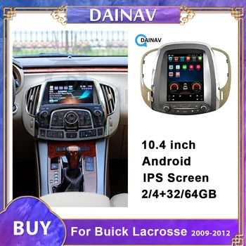 Carro Android Autoradio Player Para o Buick Lacrosse 2009 2010 2011 2012 Multimédios do Carro DVD Player de Navegação GPS