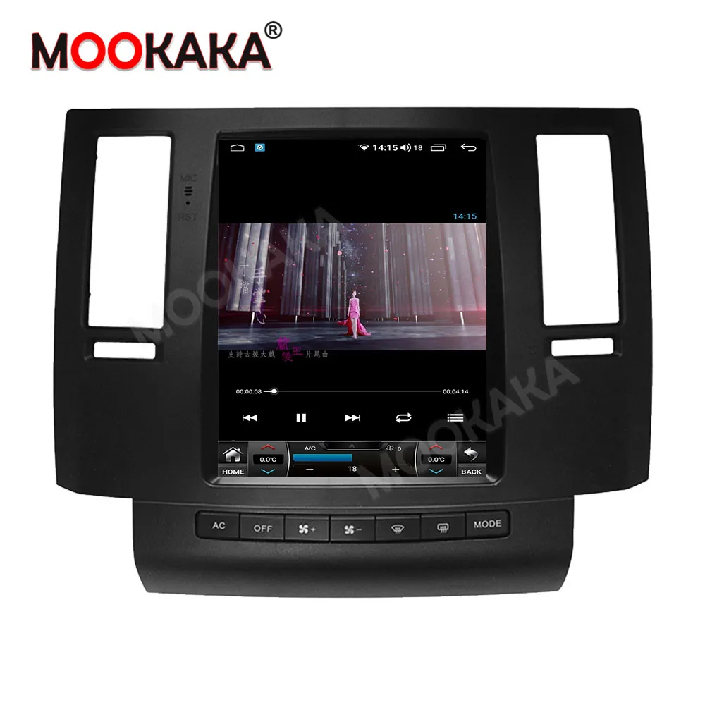 4G+64GB Android10.0 Para Infiniti FX35 Carro DVD GPS de Navegação, Auto-Rádio Estéreo, Vídeo Player Multimídia Carplay auto-rádio Tesla
