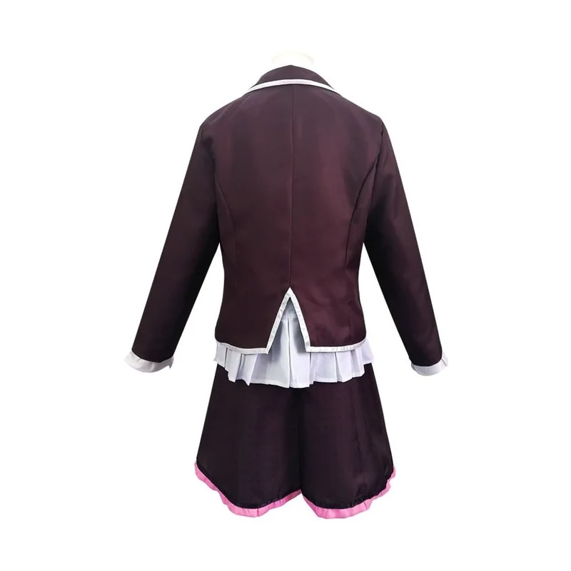 Anime Danganronpa Utsugi Kotoko Conjunto Completo De Escola Da Menina De Saia Curta Vestuário Uniforme De Halloween Mulher Roupas De Festa