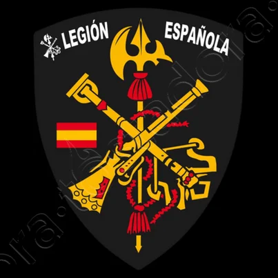Legião Espanhola Emblema Da T-Shirt. De Algodão de alta Qualidade, Solto, Tamanhos Grandes, Respirável Superior, Casual T-shirt S-3XL