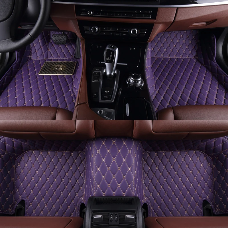 Durável de Couro Personalizados Coloridos Carro Tapete para o Infiniti FX 2003-2008-2012 2013 Auto Tapete Acessórios Syling Partes Interiores